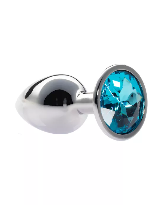 Kink Range Alloy Gem Butt Plug  28 Inch