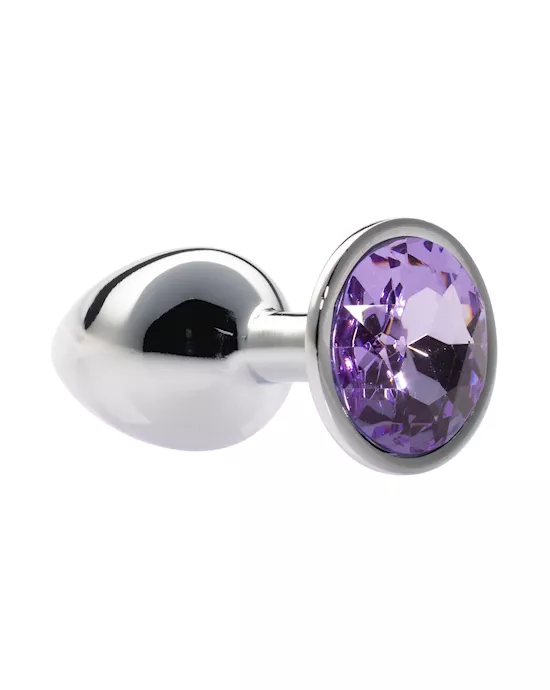 Kink Range Alloy Gem Butt Plug  28 Inch