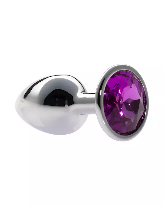 Kink Range Alloy Gem Butt Plug  28 Inch