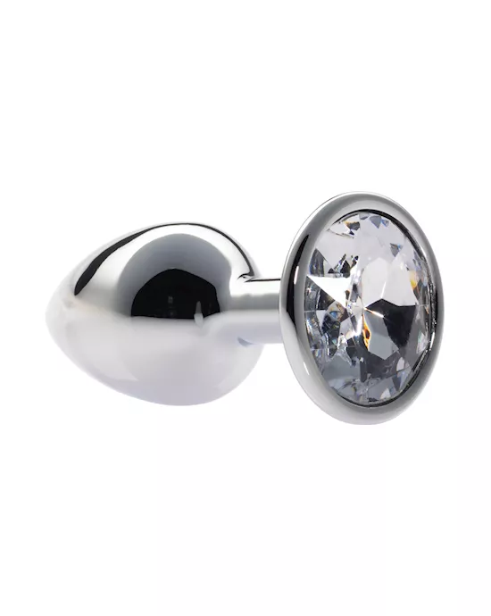 Kink Range Alloy Gem Butt Plug  28 Inch