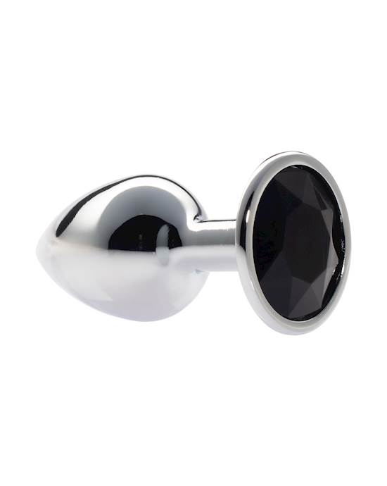 Kink Range Alloy Gem Butt Plug - 2.8 Inch