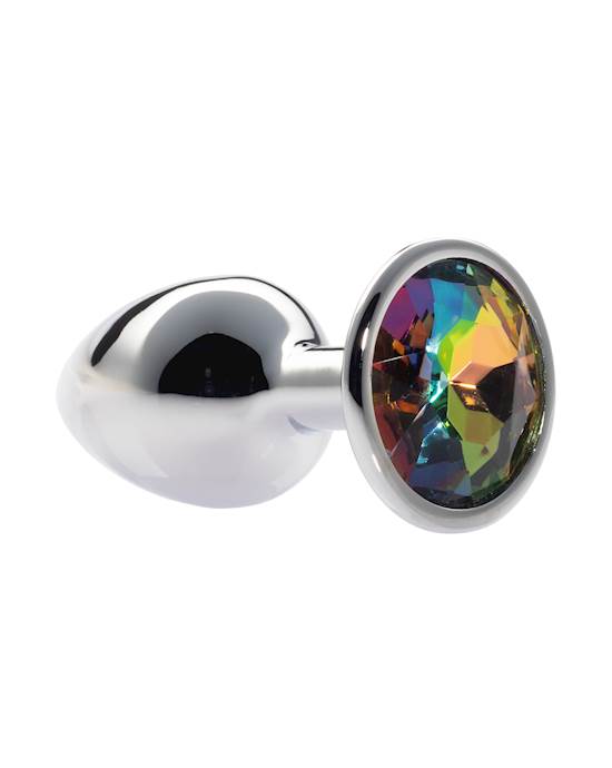 Kink Range Alloy Gem Butt Plug  28 Inch