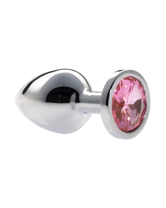 Kink Range Alloy Gem Butt Plug  32 Inch