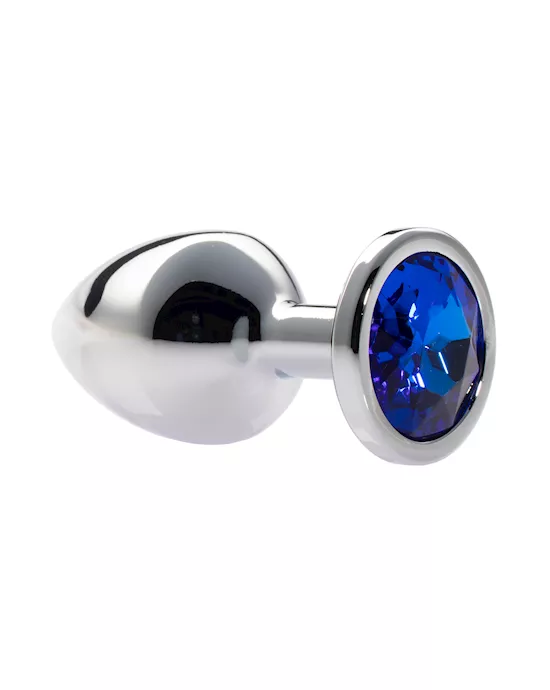 Kink Range Alloy Gem Butt Plug  32 Inch