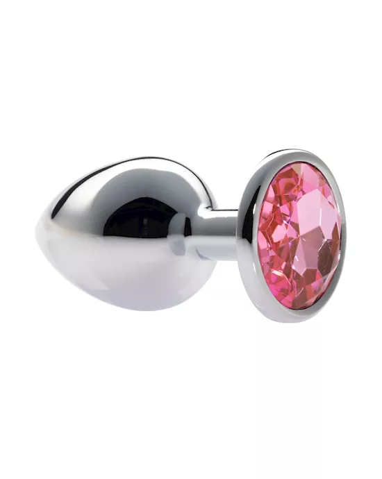 Kink Range Alloy Gem Butt Plug  37 Inch