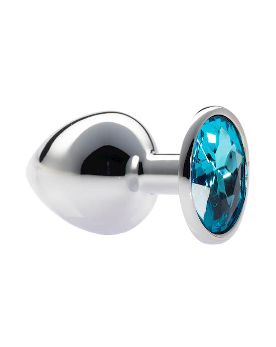 Kink Range Alloy Gem Butt Plug  37 Inch