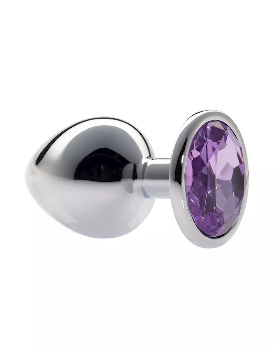Kink Range Alloy Gem Butt Plug  37 Inch