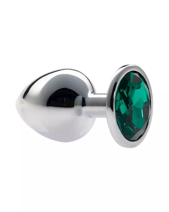 Kink Range Alloy Gem Butt Plug  37 Inch