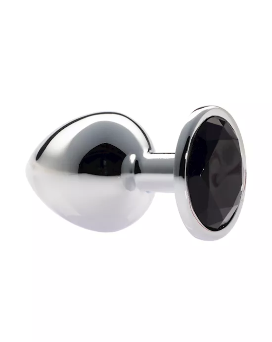 Kink Range Alloy Gem Butt Plug  37 Inch