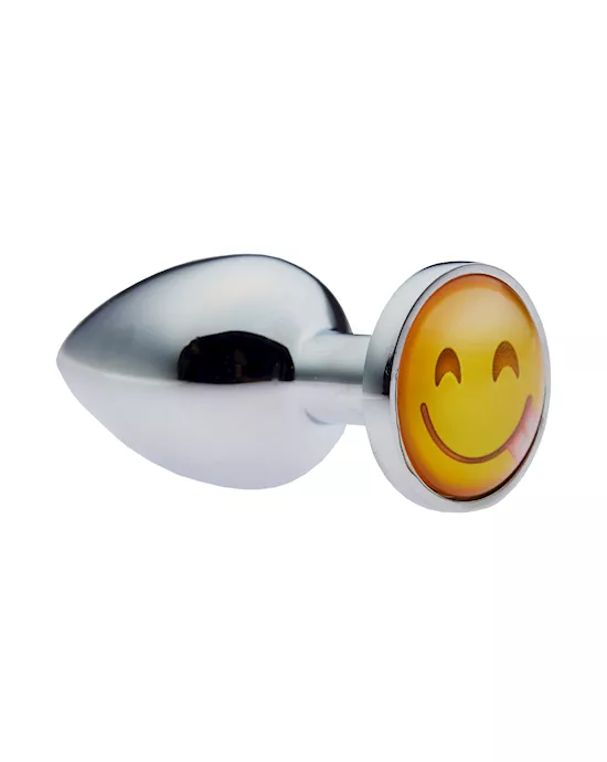 KinKi Tongues Out Emoji Anal Plug  27 Inch