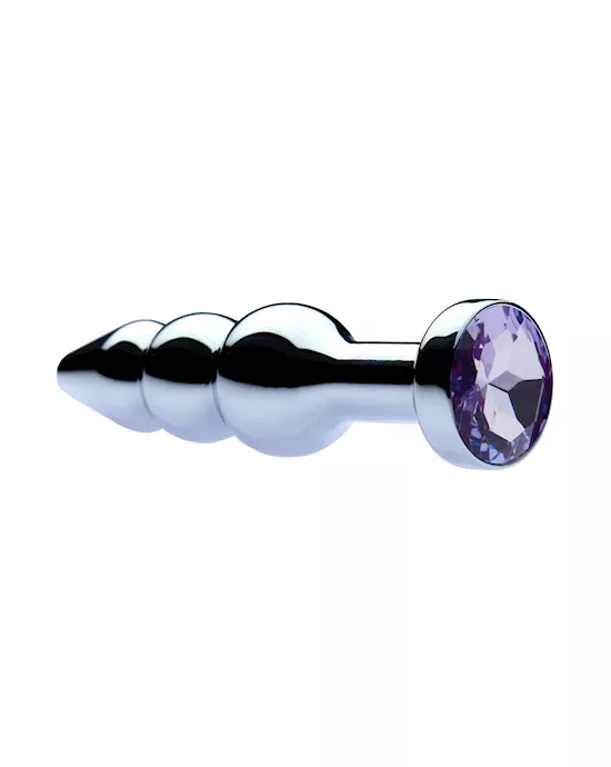 KinKi Jewelled Double Bulb Butt Plug  41 Inch