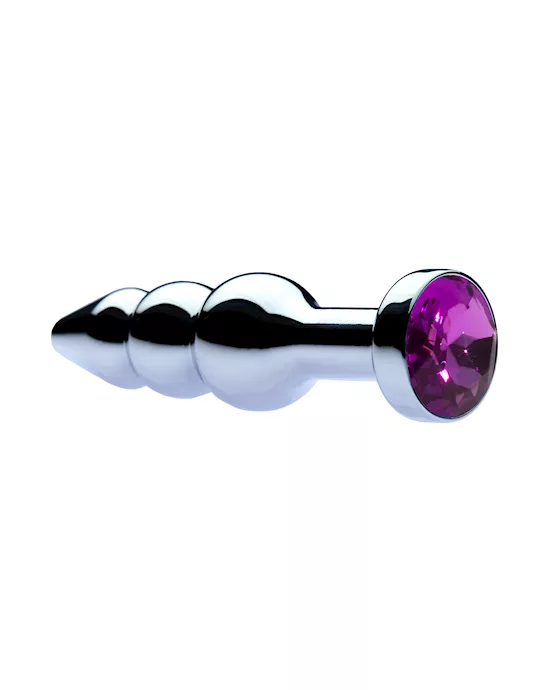 KinKi Jewelled Double Bulb Butt Plug  41 Inch