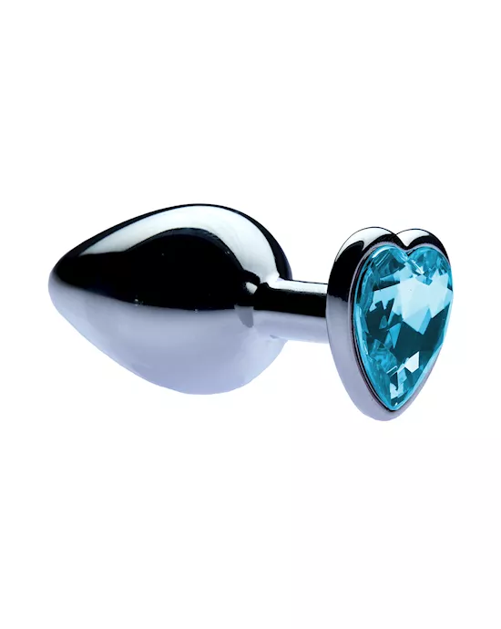 KinKi Jewelled Heart Butt Plug