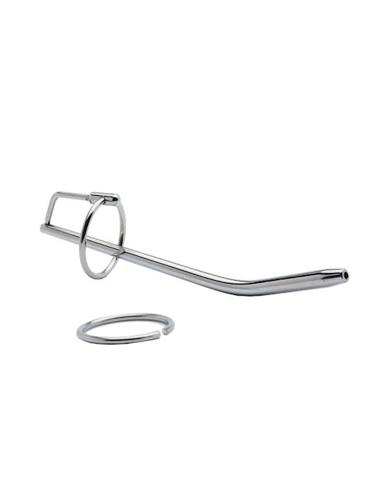 Kink Range Stainless Steel Ring and Penis Plug  75 Inch