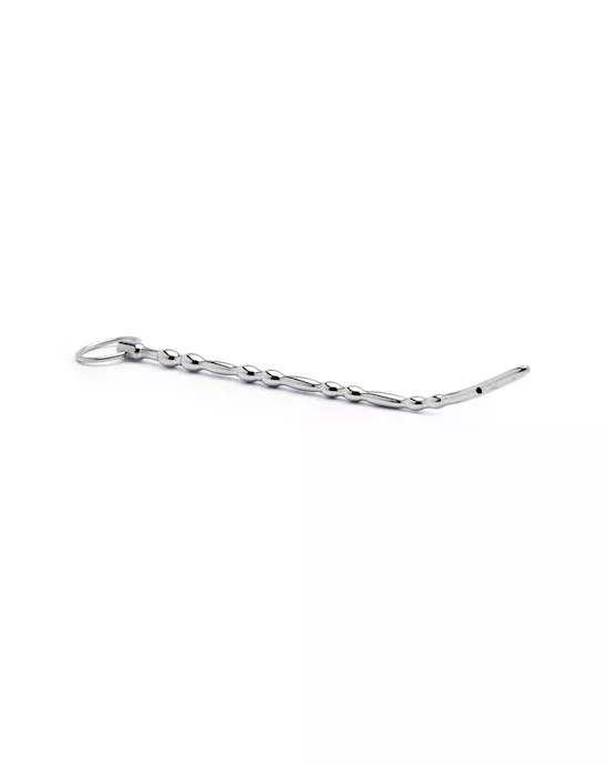 Kink Range Stainless Steel Twisted Penis Plug  82 Inch