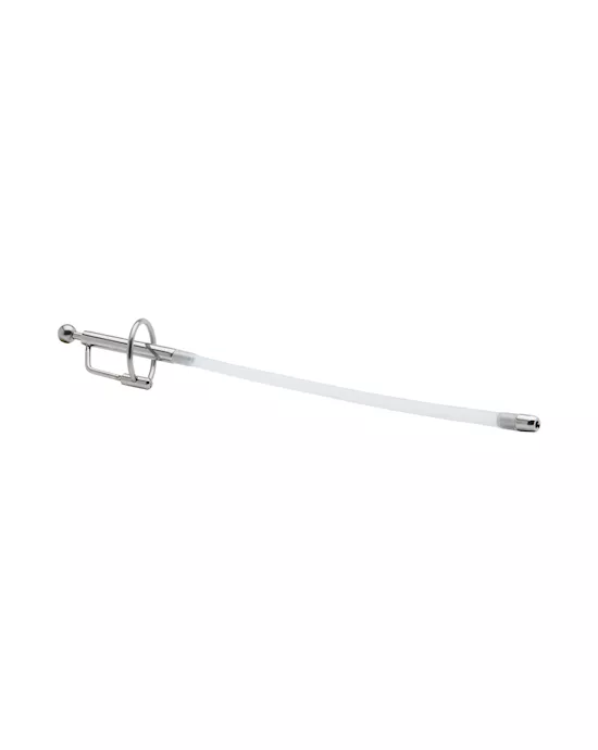 Kink Range Stainless Steel and Clear Cum Through Plug  88 Inch