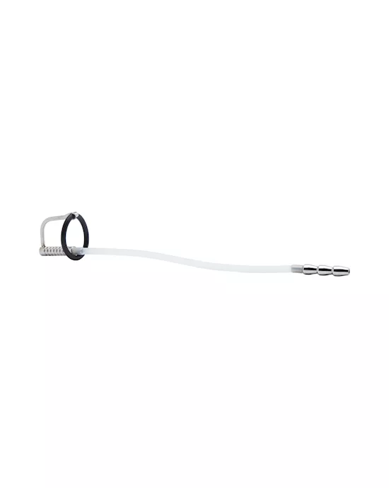 Kink Range Stainless Steel and Clear Cum Through Plug  82 Inch