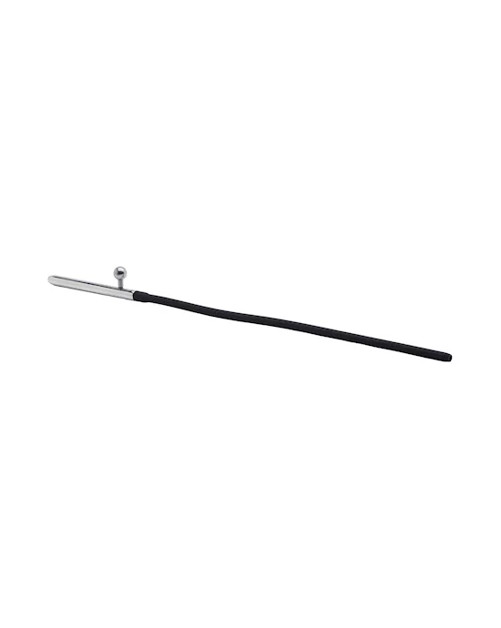 Kink Range Silicone and Steel Water Play Urethral Sound Small   98 Inch
