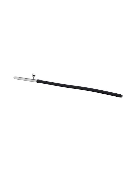 Kink Range Silicone and Steel Water Play Urethral Sound Medium   98 Inch