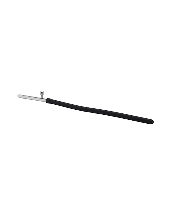 Kink Range Silicone and Steel Water Play Urethral Sound Large   98 Inch