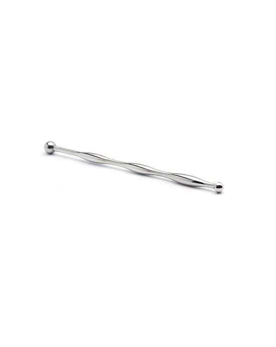 Kink Range Ball Tip Ribbed Penis Plug  61 Inch