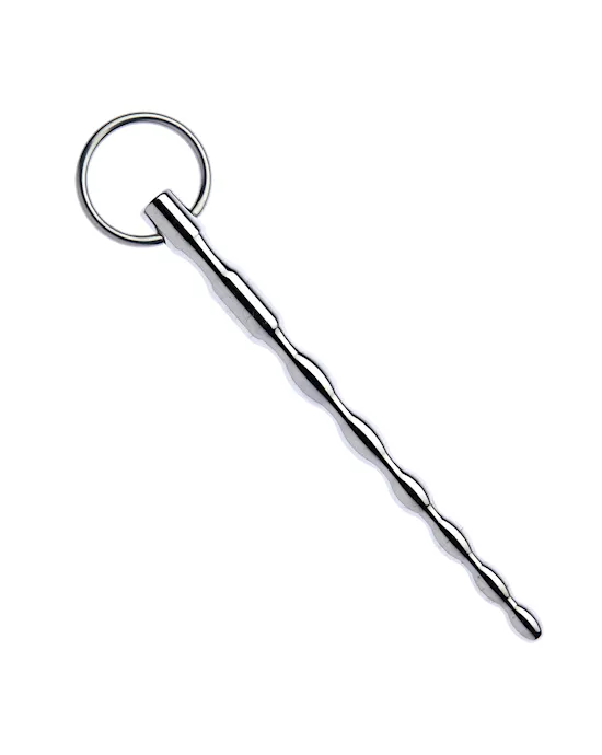 Kink Range Stainless Steel Twisted Penis Plug  53 Inch