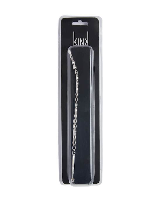 Kink Range Beaded Penis Plug - 10 Inch