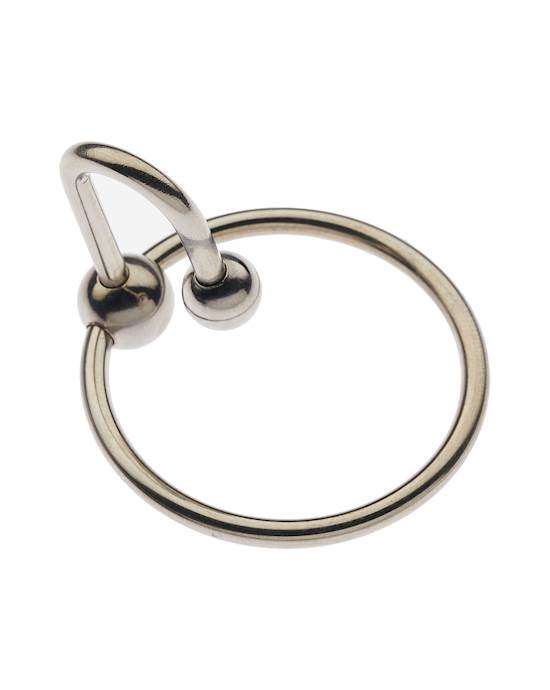 Kink Stainless Steel Ball End Head Ring - 35mm
