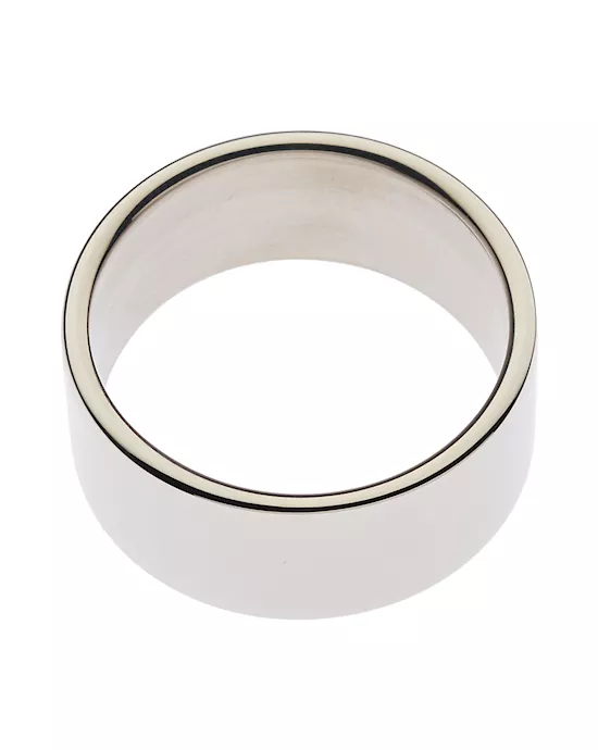 Kink Range Stainless Steel Banded Penis Head Ring  28mm