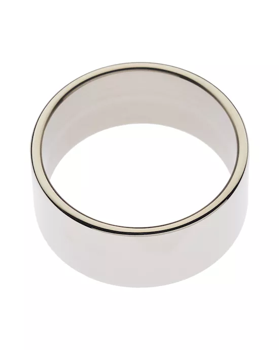 Kink Range Stainless Steel Banded Penis Head Ring  30mm