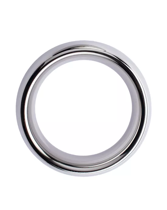 Kink Range Stainless Steel Curved Penis Head Ring  15 Inch