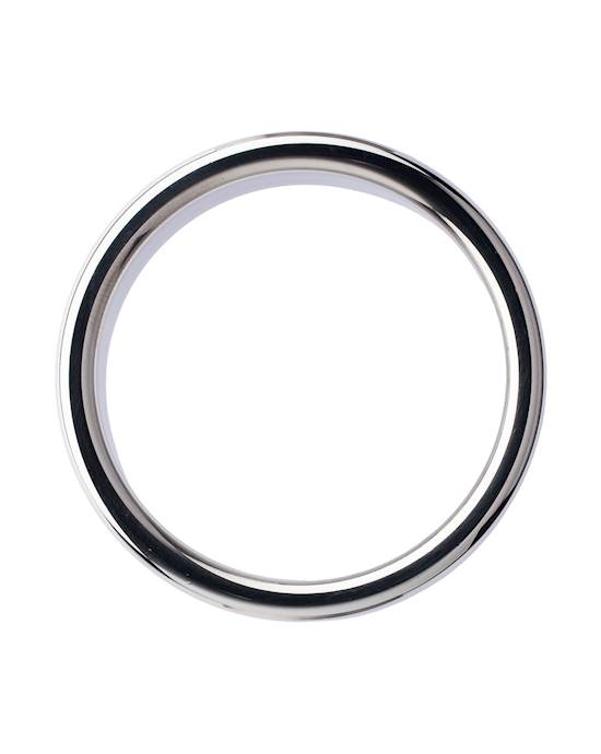Kink Range Stainless Steel Ridged Penis Head Ring - 1.7 Inch