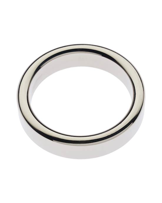 Kink Range Stainless Steel Cock Ring - 47mm