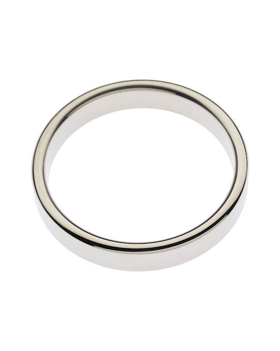 Kink Range Stainless Steel Cock Ring - 55mm