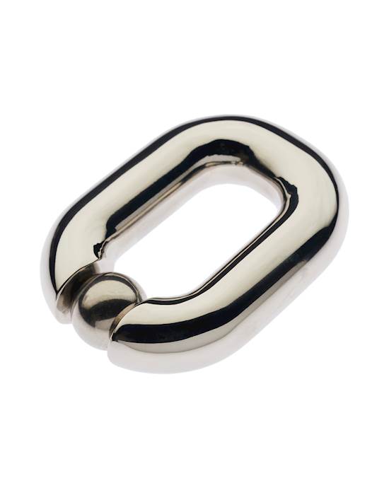 Kink Range Oval Cock And Ball Ring - 46mm