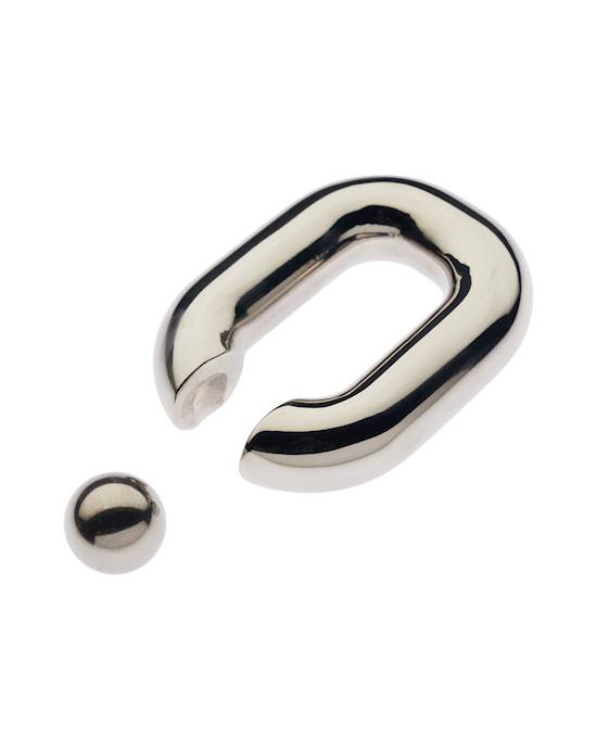 Kink Range Oval Cock And Ball Ring - 46mm