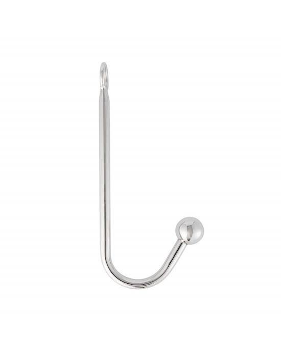 Kink Stainless Steel Anal Hook  Small