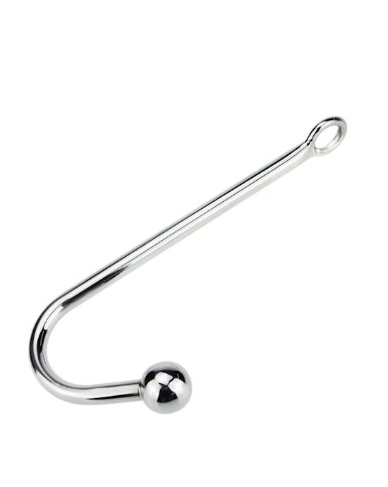 Kink Stainless Steel Anal Hook - Extra Large