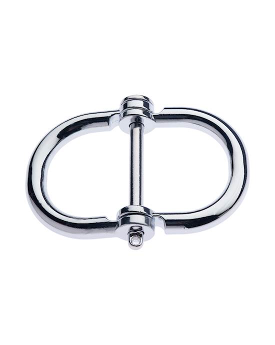 Kink Range 3 Ring Bondage Cuffs - Medium