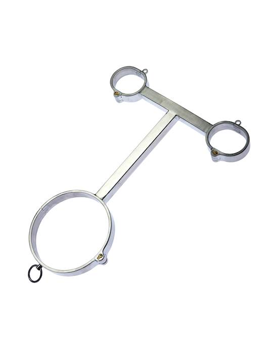Kink Range Neck And Hand Cuffs - Small