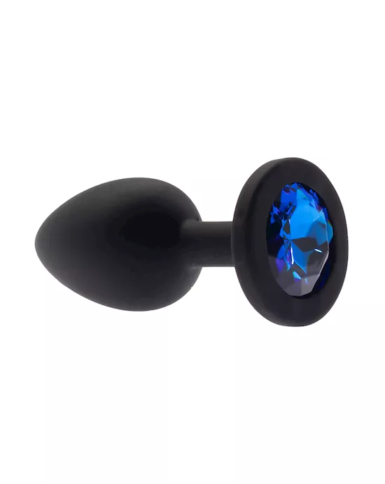Kink Range Silicone Gemmed Butt Plug  28 Inch