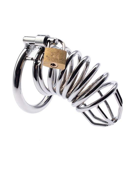 Kink Range Spiraled Chastity Cage  50mm