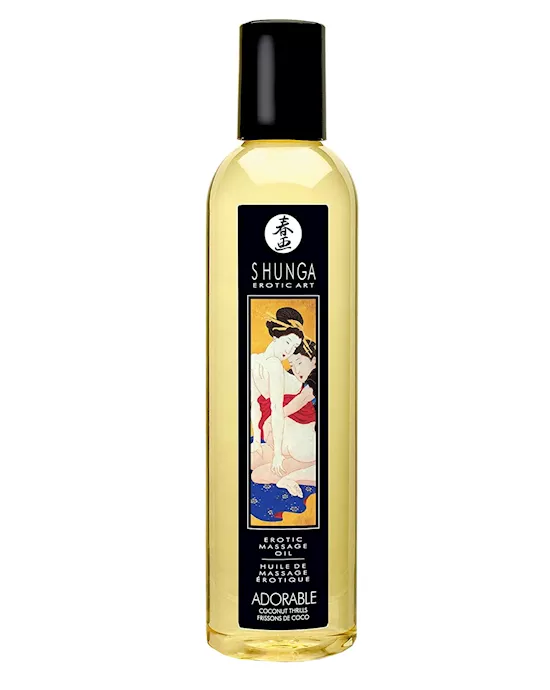 Massage Oil Adorable  Coconut Thrills
