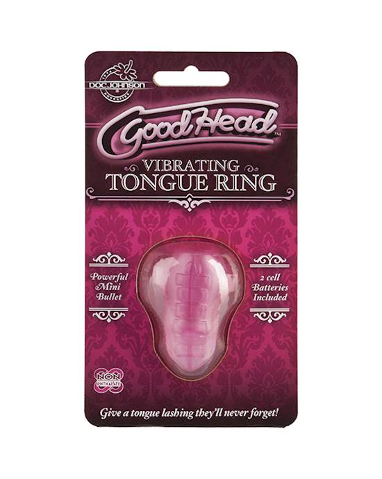 Doc Johnson Goodhead Vibrating Tongue Ring