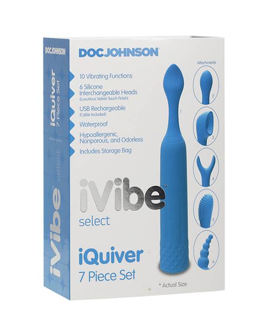 Ivibe Select - Iquiver - 7 Piece Vibrator Set