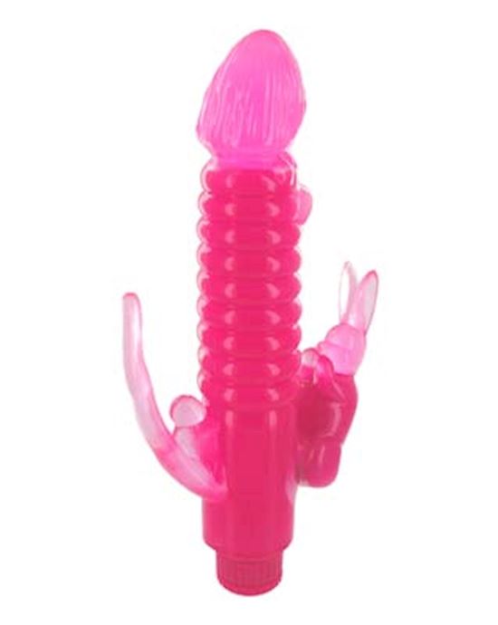 Ribbed Rabbit With Anal Tickler