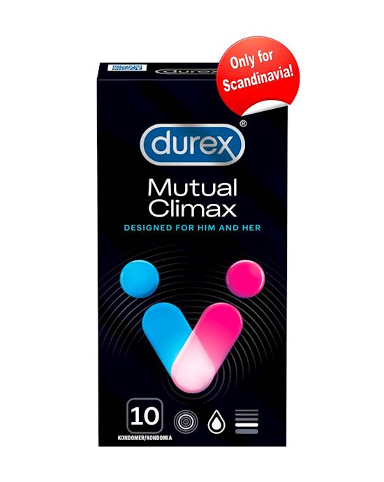 Durex Mutual Climax Condoms 10 Pack