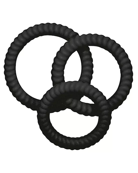 Lust Cock Ring Trio