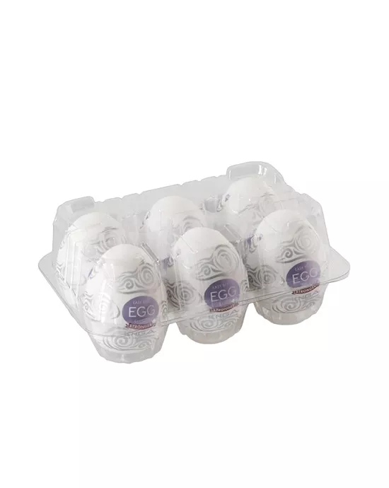 Tenga Cloudy Egg Masturbator 6 Pack