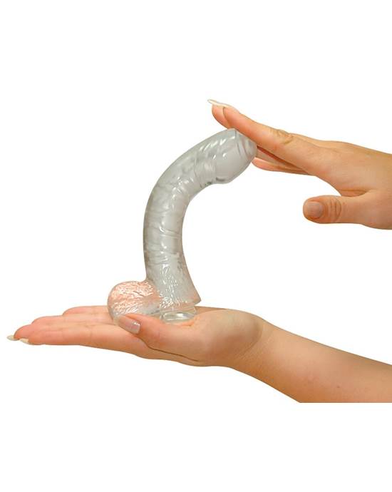 Lazy Buttcock Suction Cup Dildo - 6.7 Inch